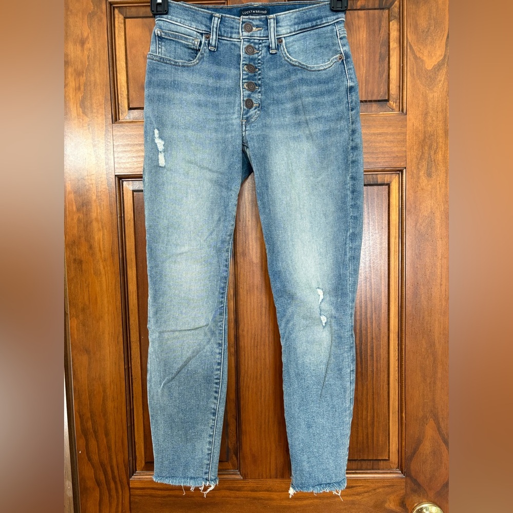 Lucky Brand High Rise Blue Jeans